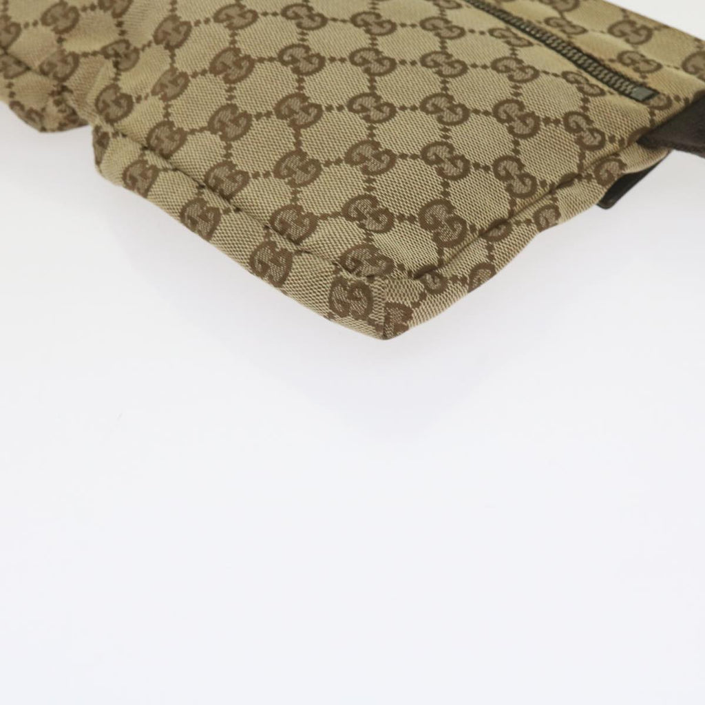 GUCCI GG Canvas Waist bag Beige 28566 yk9570
