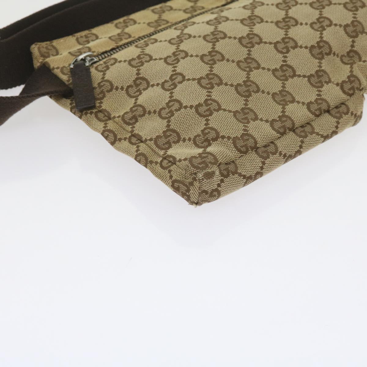 GUCCI GG Canvas Waist bag Beige 28566 yk9570