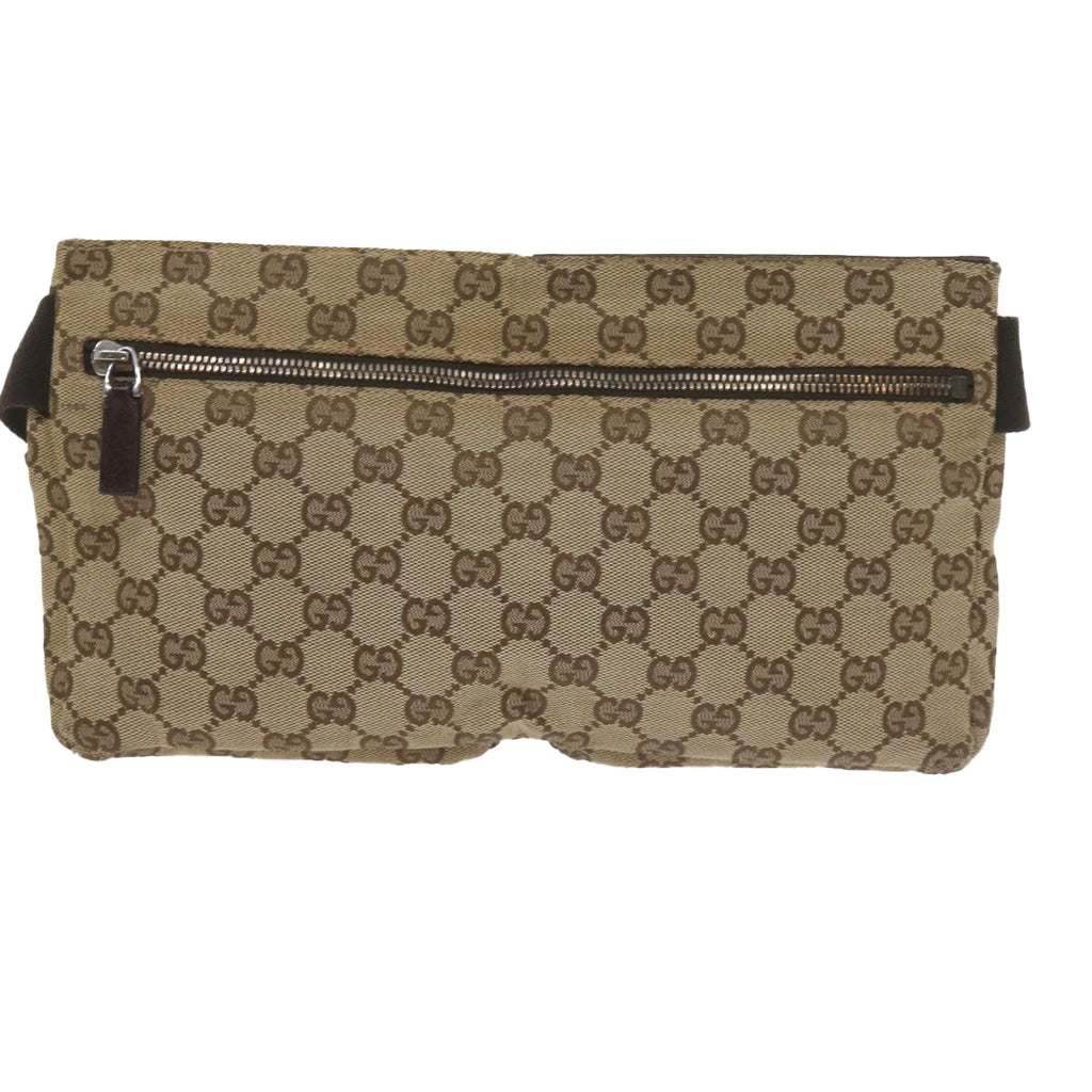 GUCCI GG Canvas Waist bag Beige 28566 yk9570