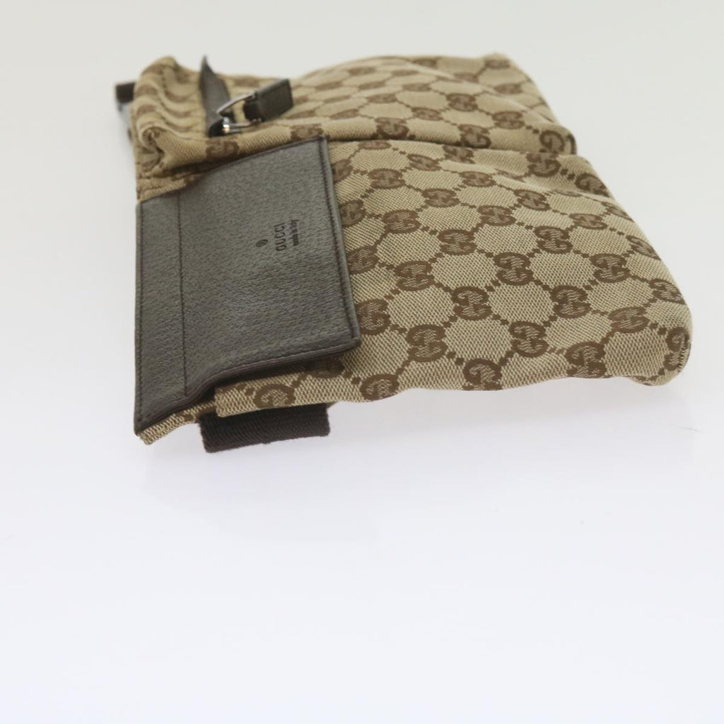 GUCCI GG Canvas Waist bag Beige 28566 yk9570