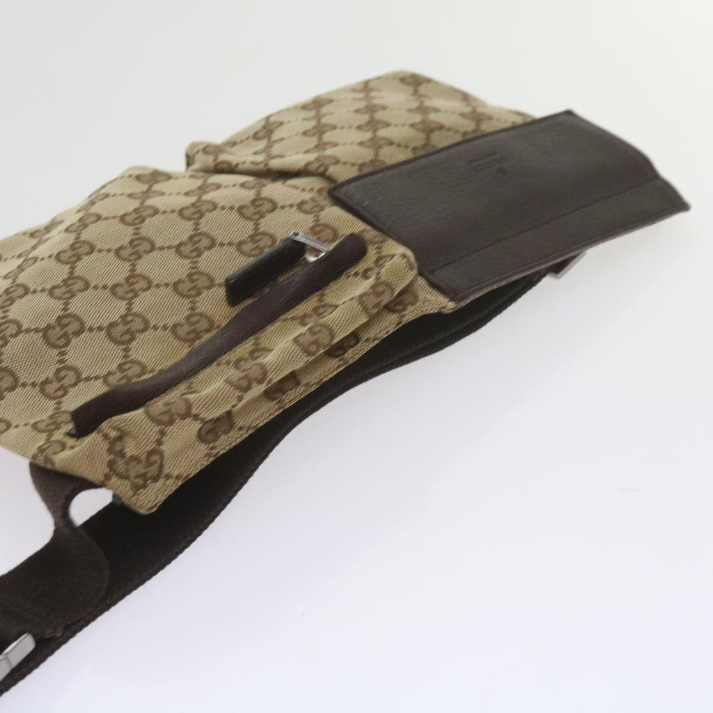 GUCCI GG Canvas Waist bag Beige 28566 yk9570