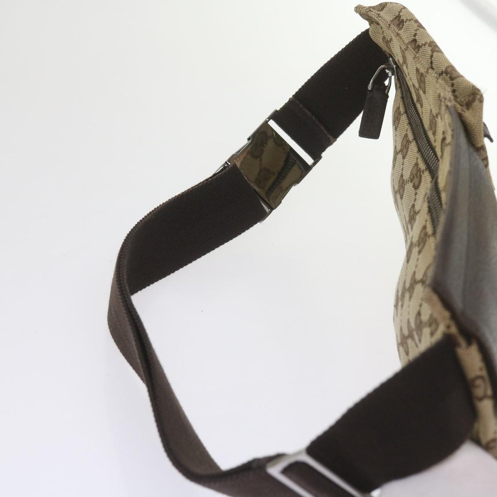 GUCCI GG Canvas Waist bag Beige 28566 yk9570