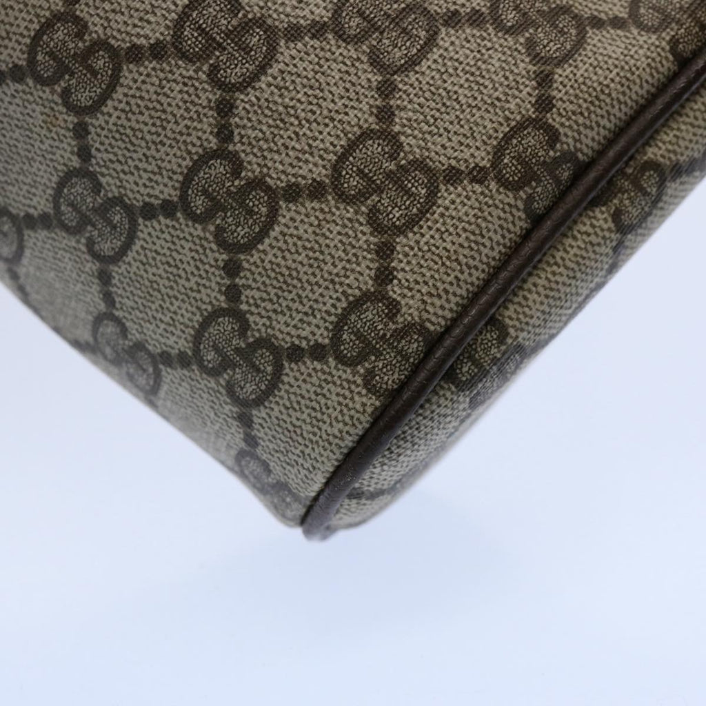 GUCCI GG Supreme Web Sherry Line Clutch Bag Beige Red 14 014 3553 yk9575