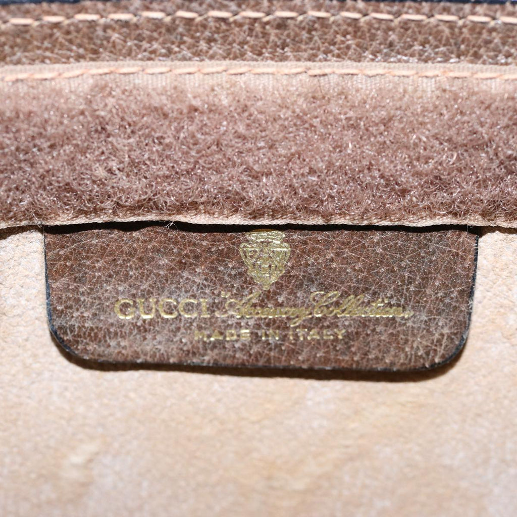 GUCCI GG Supreme Web Sherry Line Clutch Bag Beige Red 89 01 001 yk9576