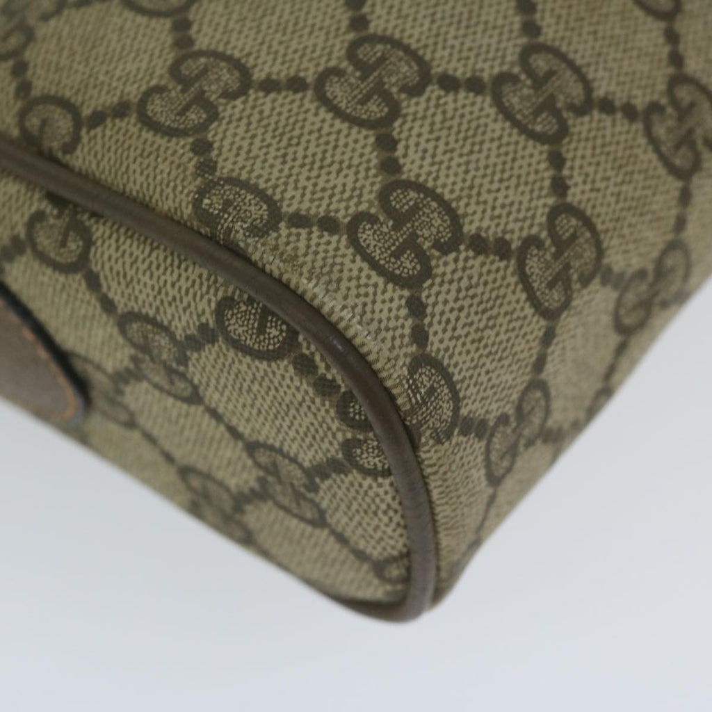 GUCCI GG Supreme Web Sherry Line Shoulder Bag Beige Red 89 02 018 yk9578