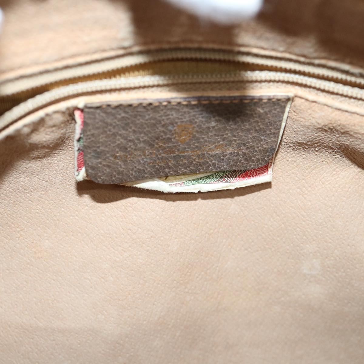 GUCCI GG Supreme Web Sherry Line Boston Bag Beige Red 98 02 007 yk9594