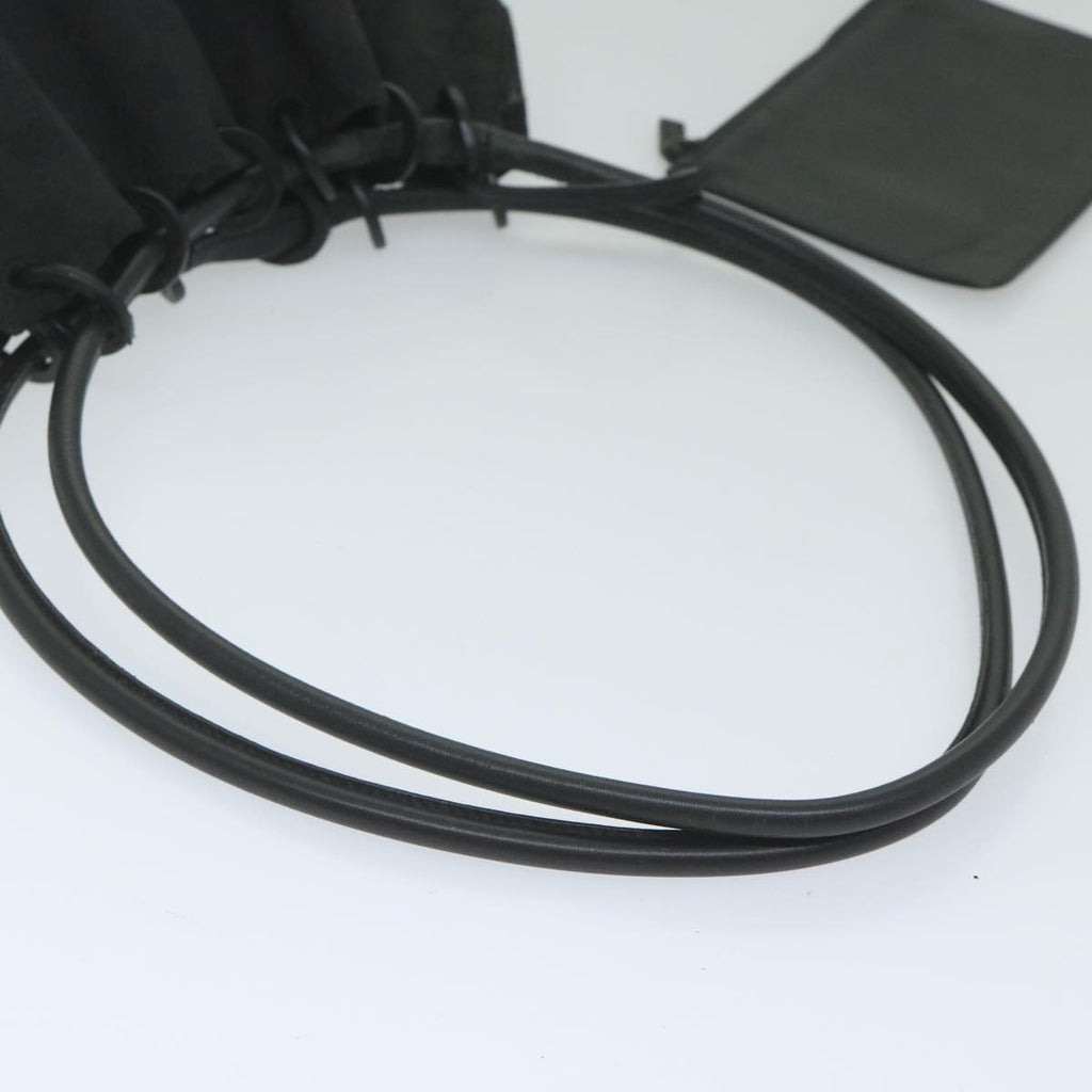GUCCI GG Canvas Shoulder Bag Black 90644 yk9618