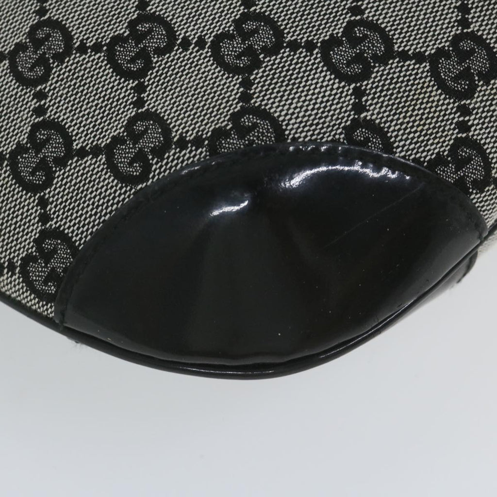 GUCCI GG Canvas Shoulder Bag Gray 001 4157 yk9622