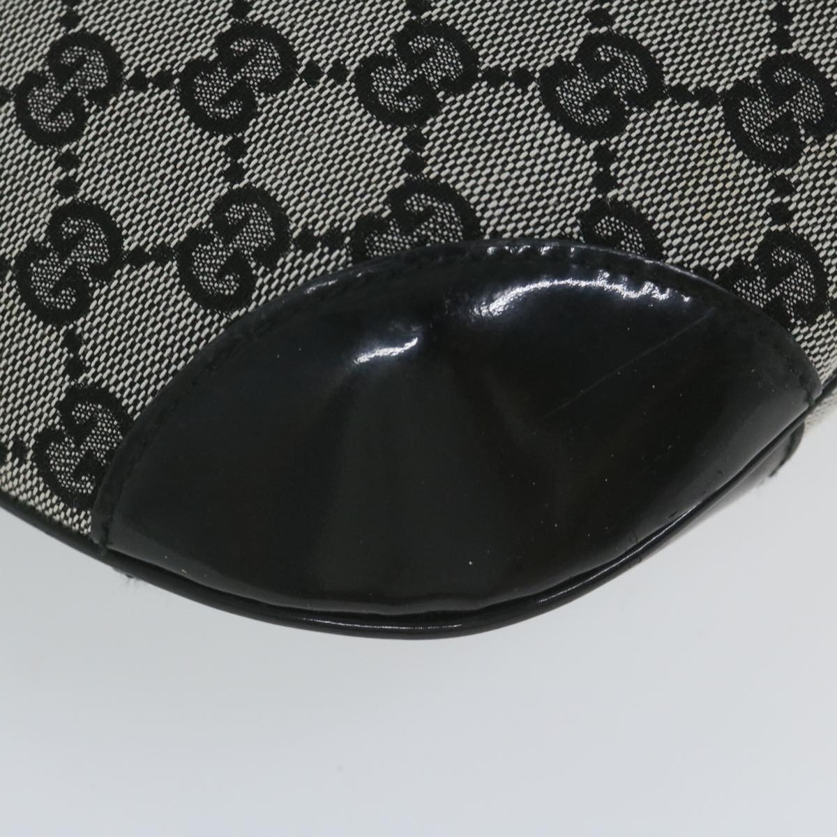GUCCI GG Canvas Shoulder Bag Gray 001 4157 yk9622