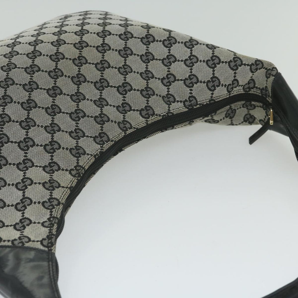 GUCCI GG Canvas Shoulder Bag Gray 001 4157 yk9622