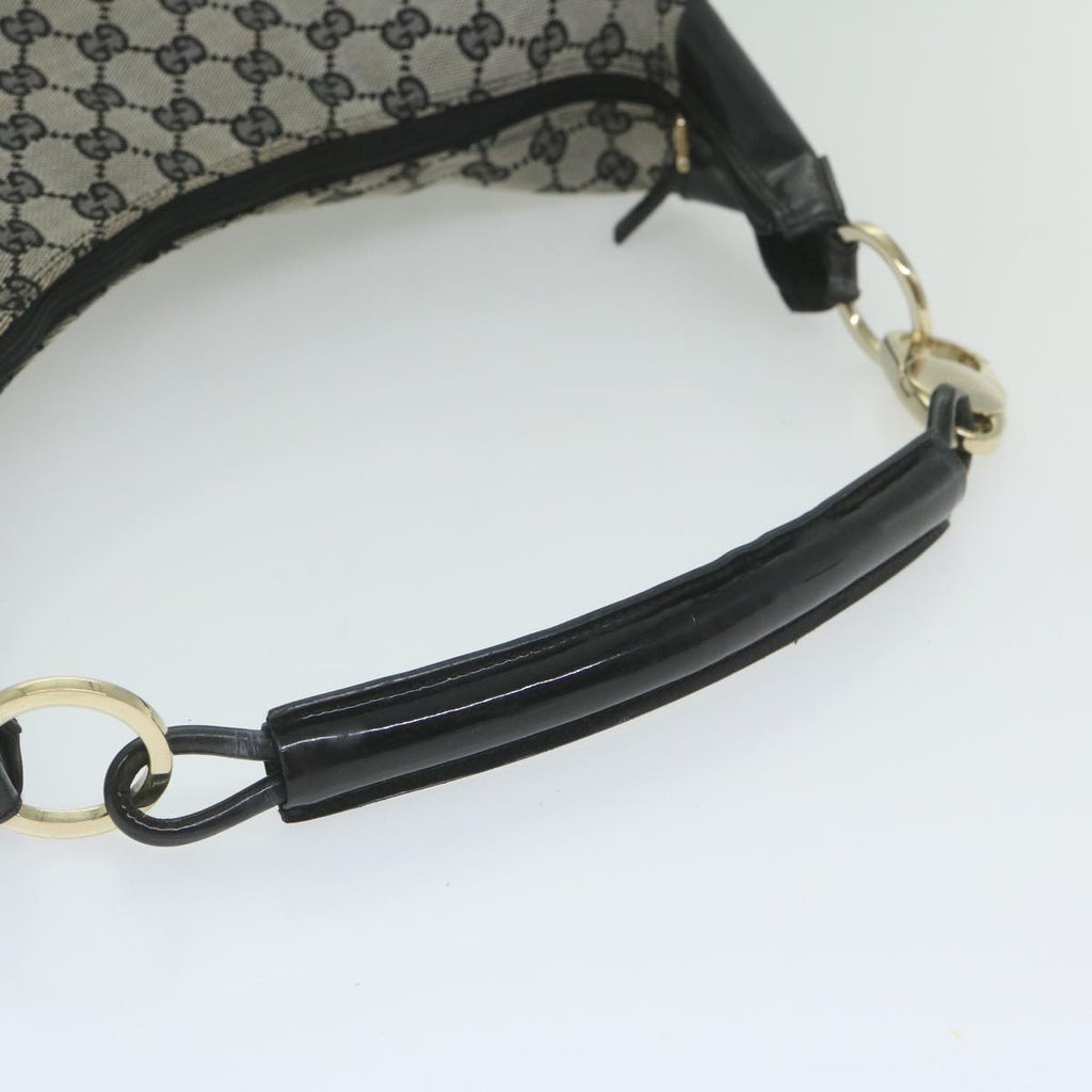 GUCCI GG Canvas Shoulder Bag Gray 001 4157 yk9622