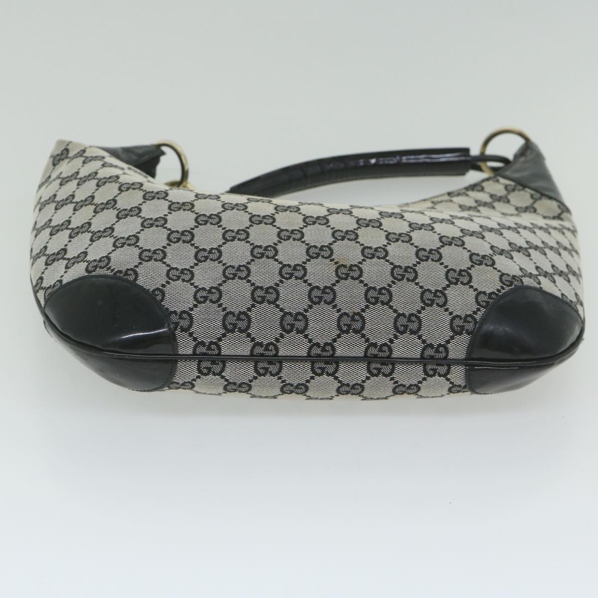 GUCCI GG Canvas Shoulder Bag Gray 001 4157 yk9622