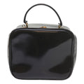 GUCCI Bamboo Vanity Cosmetic Pouch Patent leather Black 000 3270 yk9625