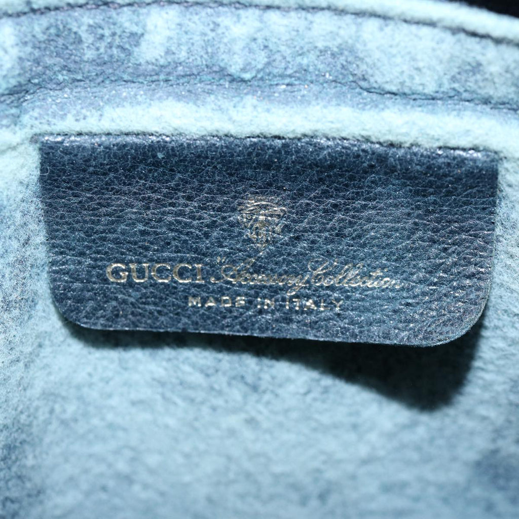 GUCCI GG Supreme Sherry Line Clutch Bag Red Navy 89 01 012 yk9645