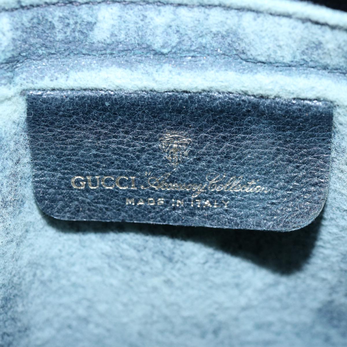 GUCCI GG Supreme Sherry Line Clutch Bag Red Navy 89 01 012 yk9645