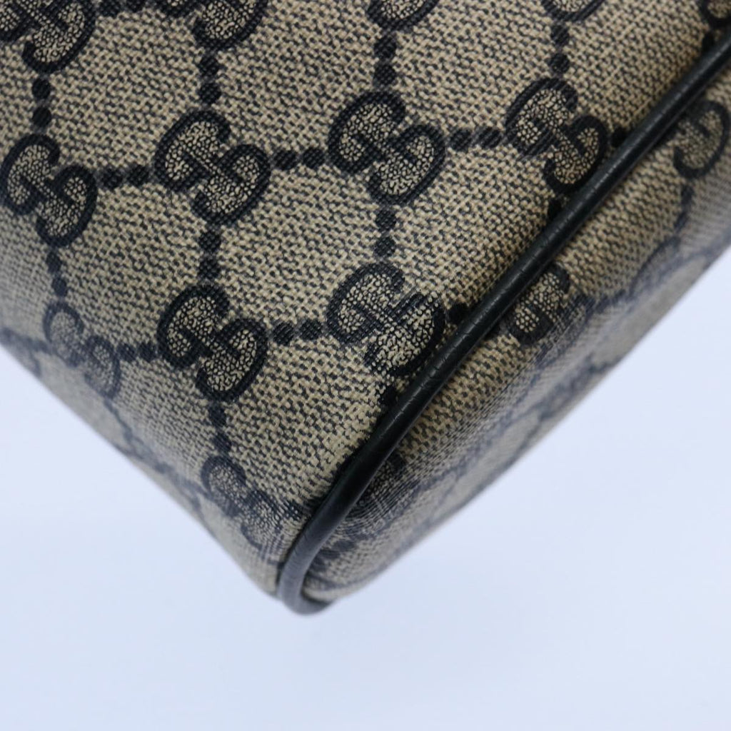 GUCCI GG Supreme Sherry Line Clutch Bag Red Navy 89 01 012 yk9645