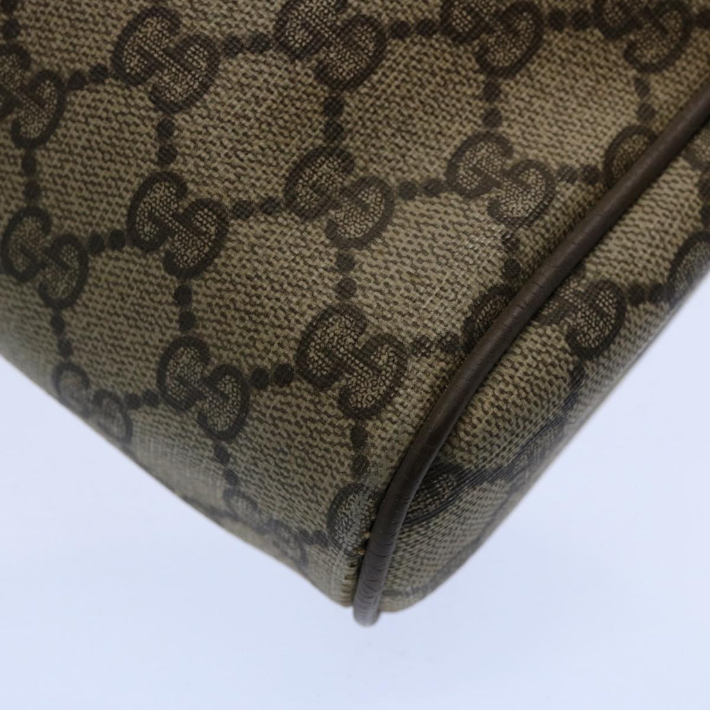 GUCCI GG Supreme Web Sherry Line Clutch Bag Beige Red 89 01 012 yk9732