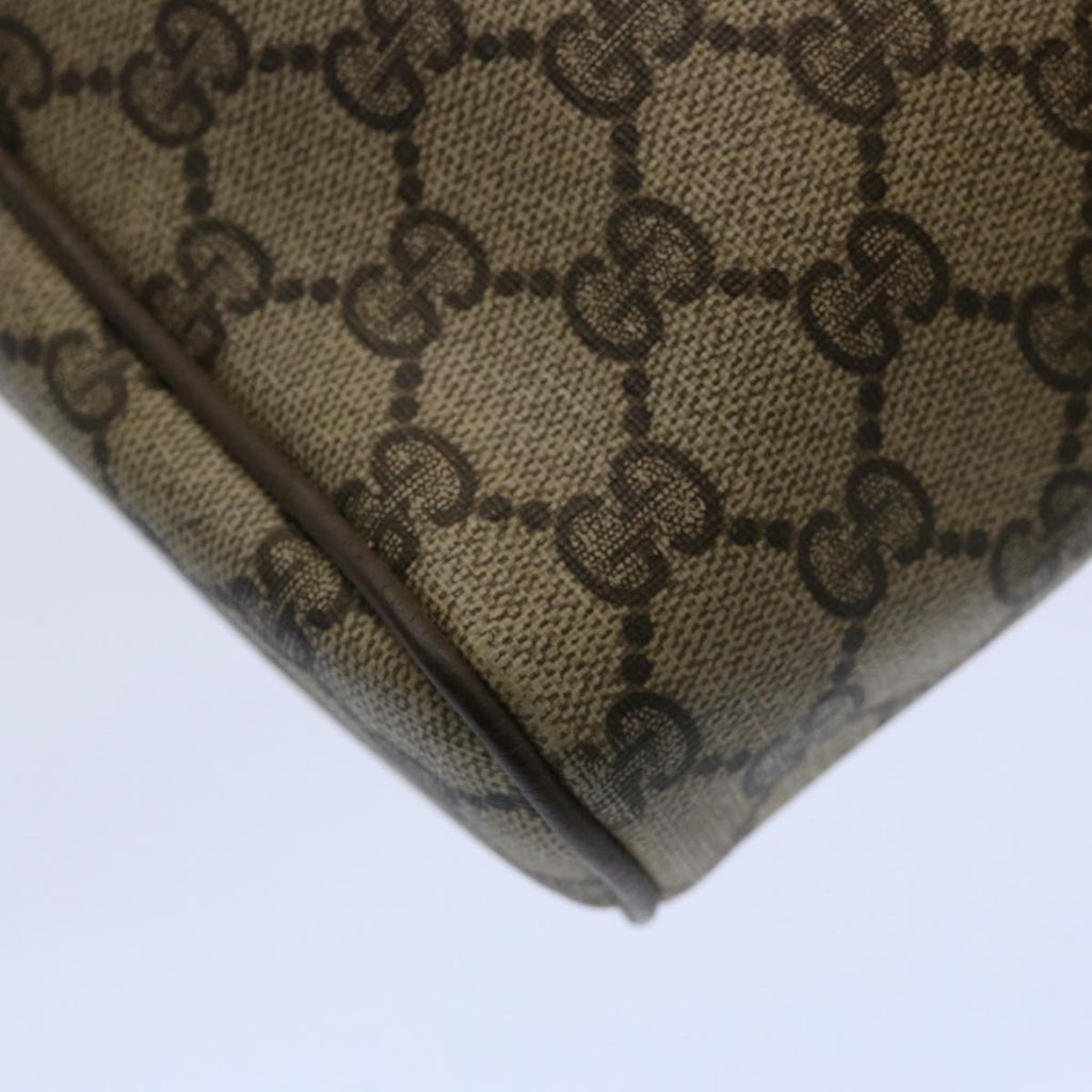 GUCCI GG Supreme Web Sherry Line Clutch Bag Beige Red 89 01 012 yk9732