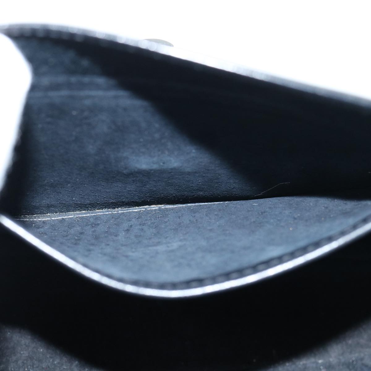 GUCCI Interlocking Shoulder Bag Leather Black yk9764