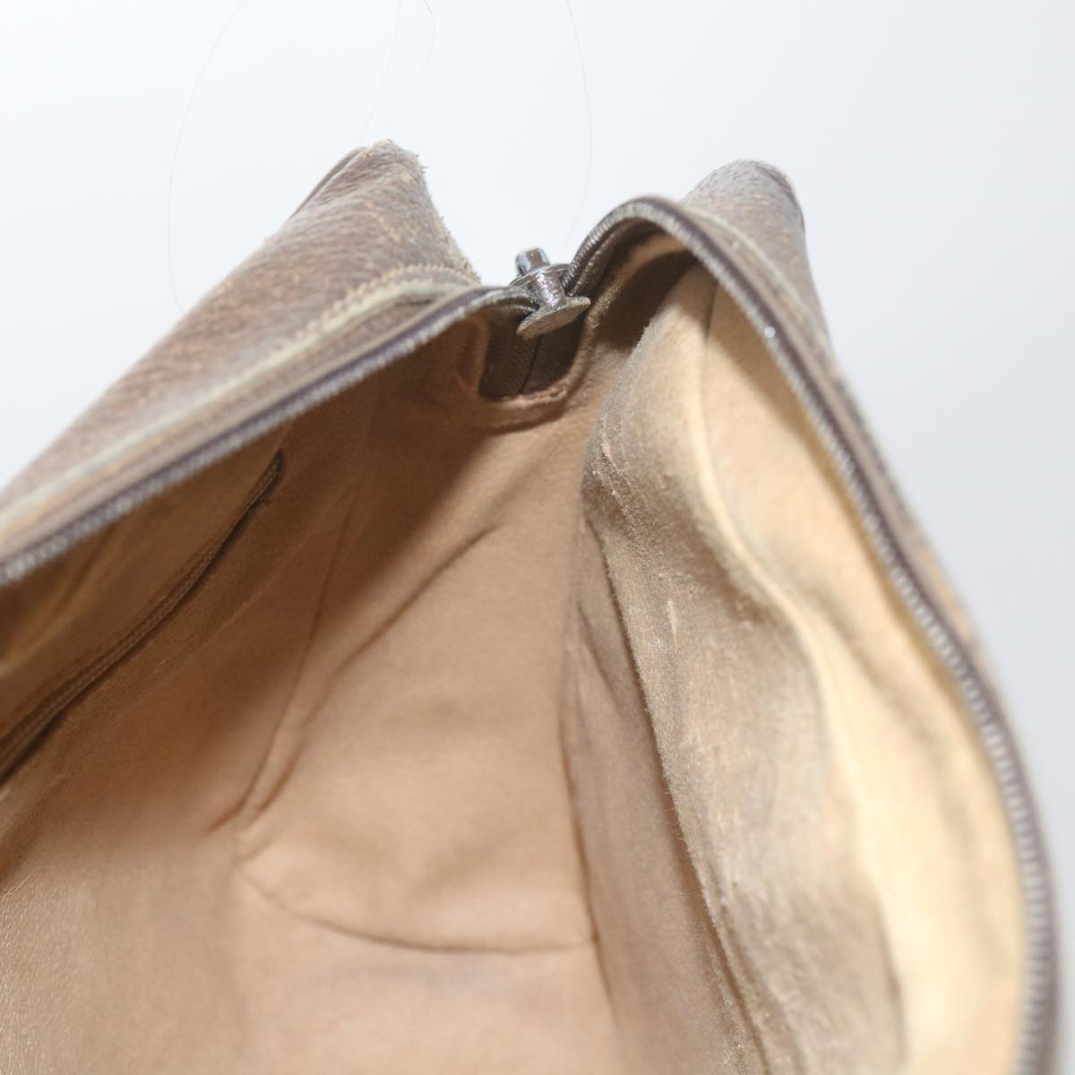 GUCCI GG Canvas Web Sherry Line Shoulder Bag PVC Beige Green Red yk9773