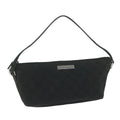 GUCCI GG Canvas Accessory Pouch Black 07198 yk9889