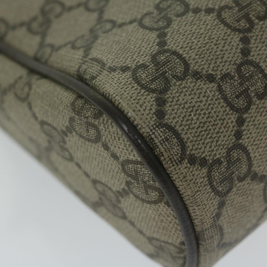 GUCCI GG Supreme Web Sherry Line Clutch Bag Beige Red 84 01 012 yk9904