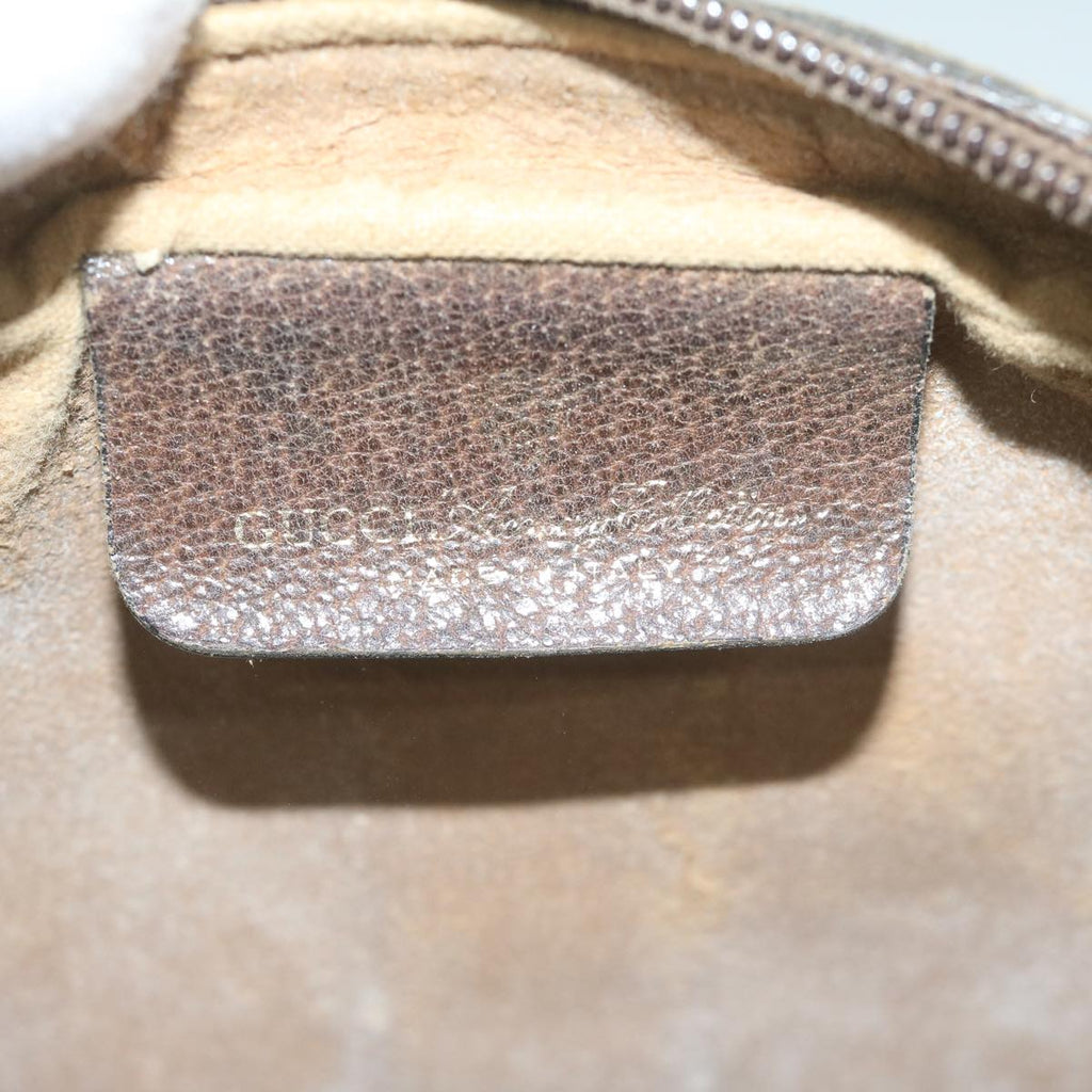 GUCCI GG Supreme Web Sherry Line Clutch Bag Beige Red 84 01 012 yk9904