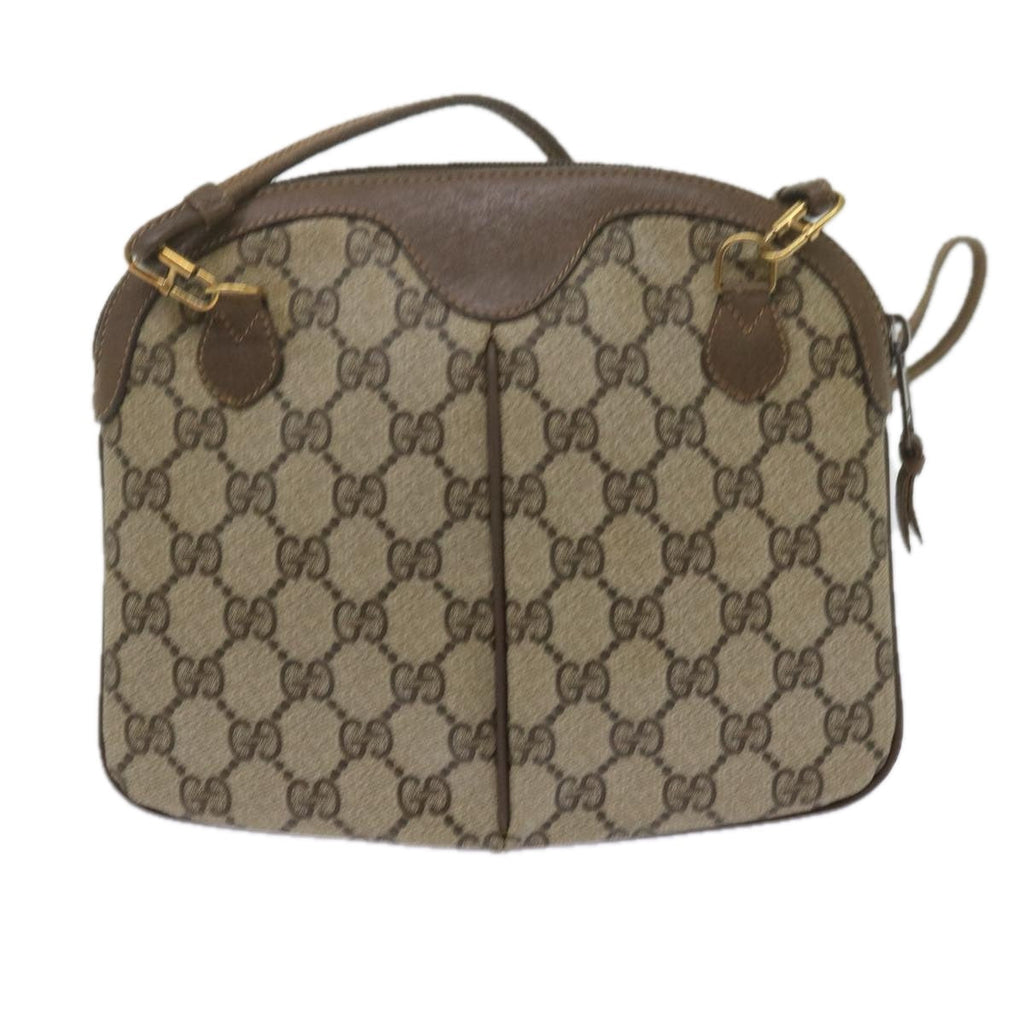 GUCCI GG Supreme Web Sherry Line Shoulder Bag Beige Red 904 02 047 yk9915