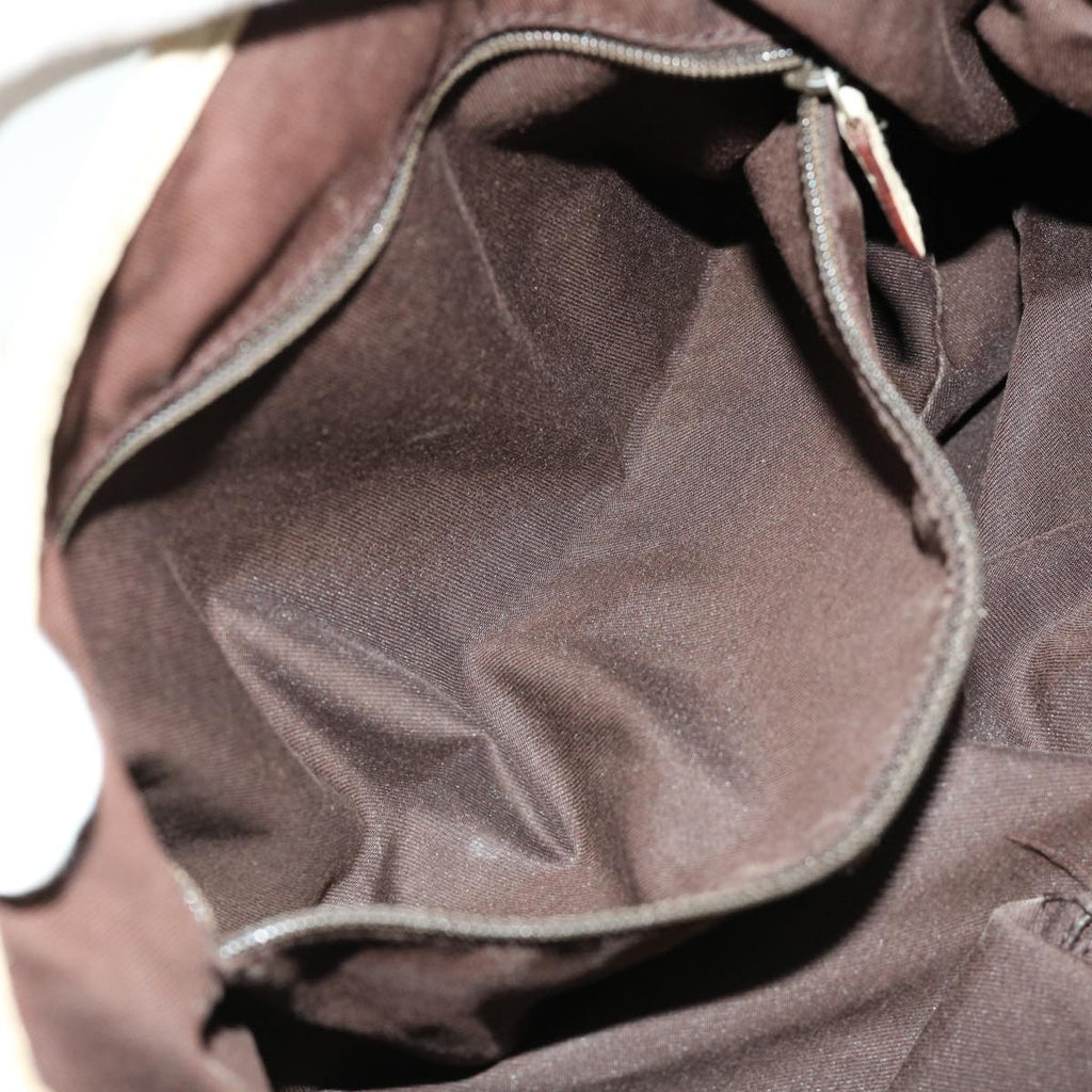 GUCCI GG Canvas Shoulder Bag Beige 130736 yt927