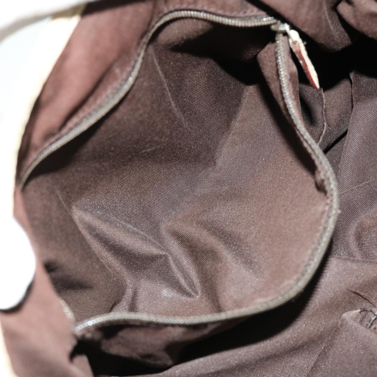 GUCCI GG Canvas Shoulder Bag Beige 130736 yt927