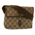 GUCCI GG Canvas Waist Bag Beige 92548 212792 yt967