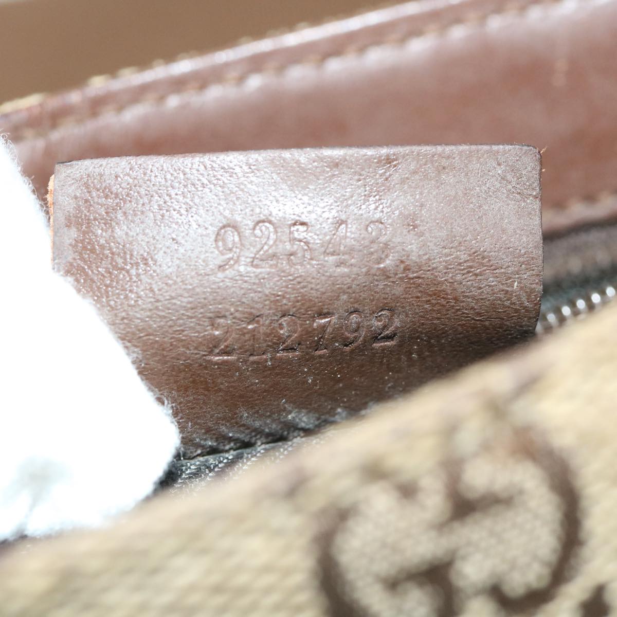 GUCCI GG Canvas Waist Bag Beige 92548 212792 yt967