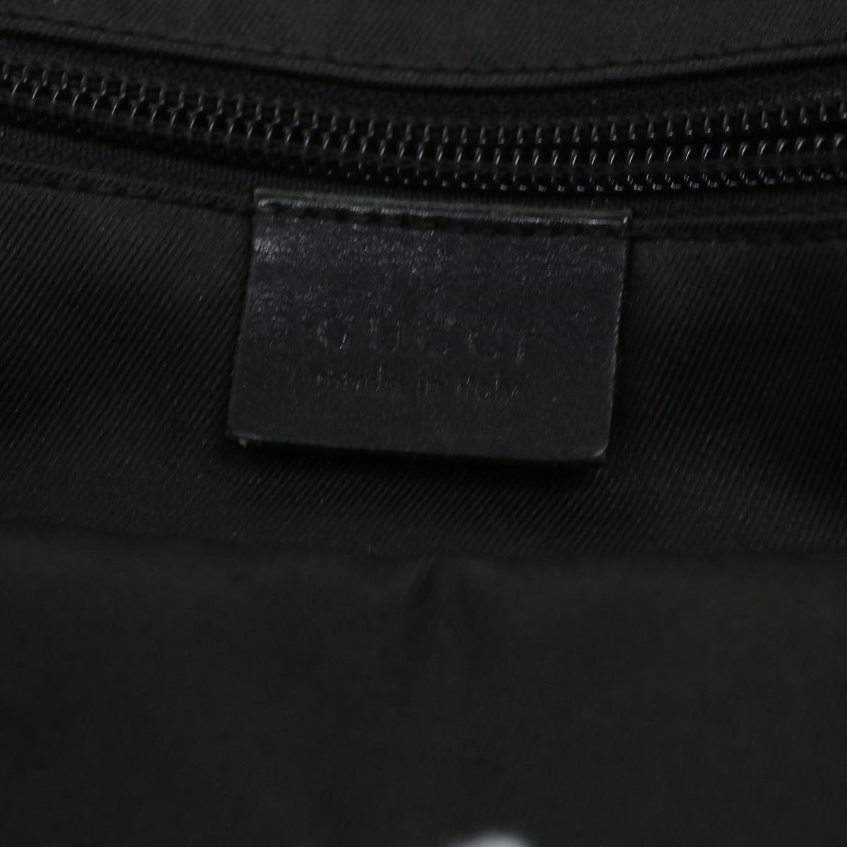 GUCCI GG Canvas Waist Bag Black 145851 200905 yt968