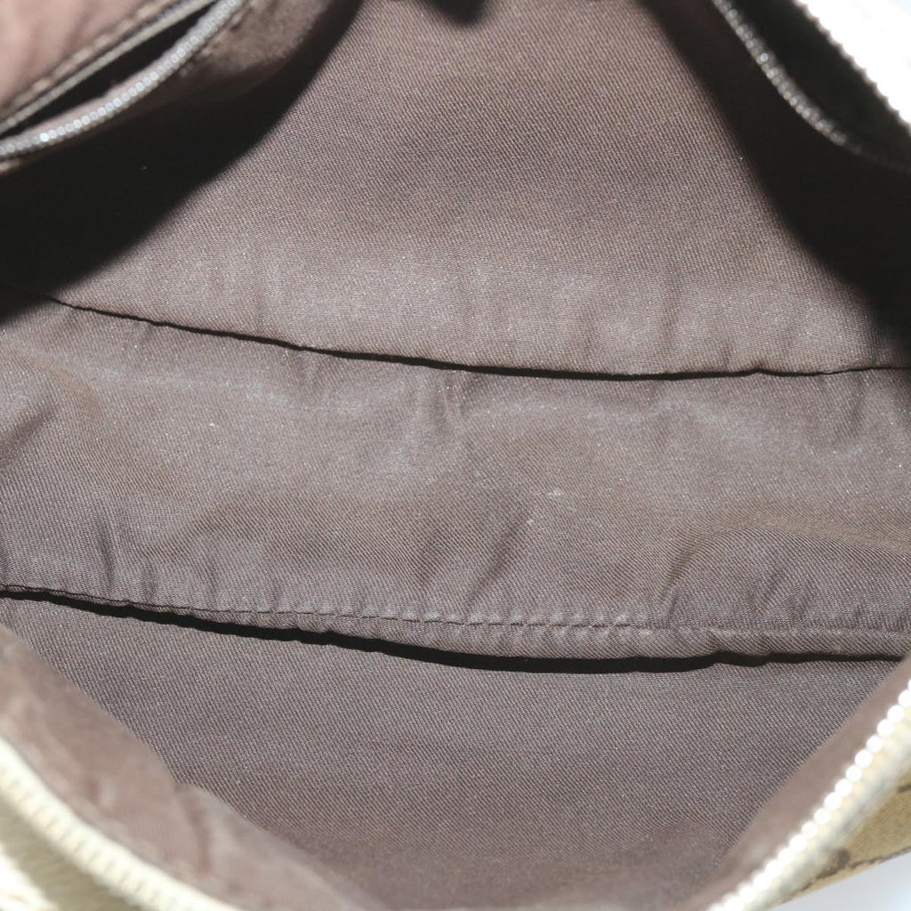 GUCCI GG Canvas Shoulder Bag Beige 211945 yt982