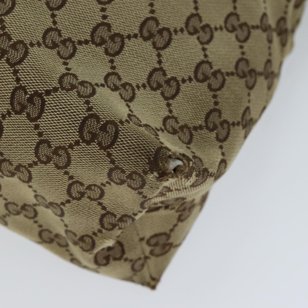 GUCCI Web Sherry Line GG Canvas Shoulder Bag Red Beige Green 189751 yt998
